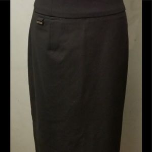 Calvin Klein black pencil skirt, Size 12.